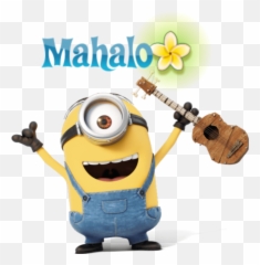 Minions Yellow Despicableme - Happy Birthday Minions Png Emoji,Mahalo Emoji