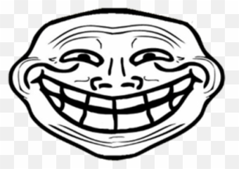 Lol Face Png Picture - Troll Face Front View Emoji,Troll Face Text Emoticon