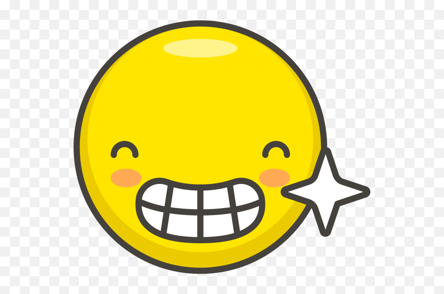 Download Beaming Face With Smiling Eyes - Smiley Emoji,Emoji 44