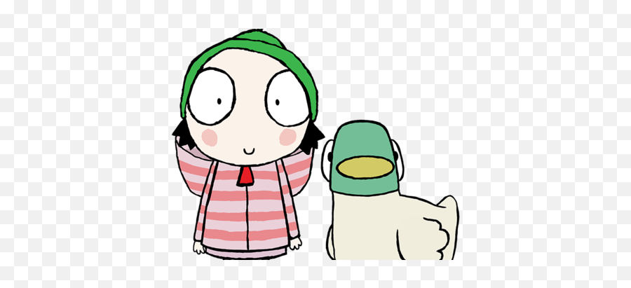 Bbc Studios Signs Uk Deal With 8 Wonder - Sarah And Duck Drawing Emoji,Bbc Emoji