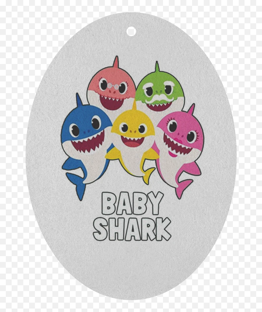 Baby Shark Air Freshener - Hiroshima Peace Memorial Park Emoji,Shark Facebook Emoticon