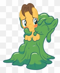 Badumsquish Bashful Blushing Bondage Caramel Changeling - Mlp Cocoon Emoji