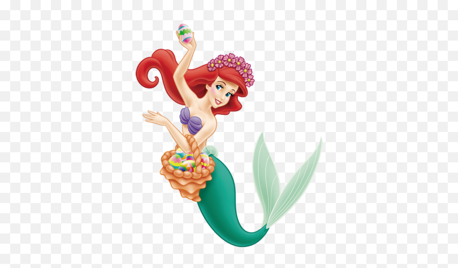 The Little Mermaid Cartoon Illustration - Little Mermaid Cartoon Printable Emoji,Is There A Mermaid Emoji