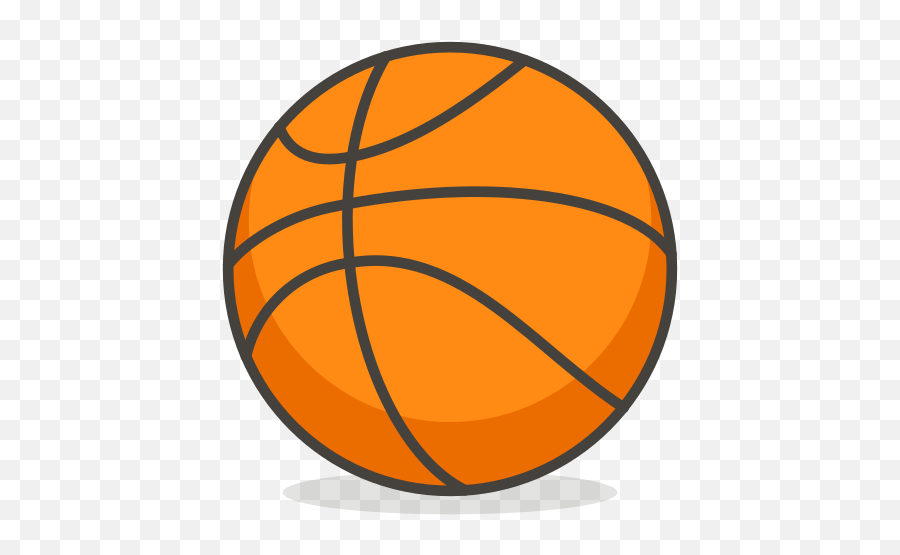 Basketball Free Icon Of 780 Free Vector Emoji - Basketball Ball Cartoon Png,Sport Emoji