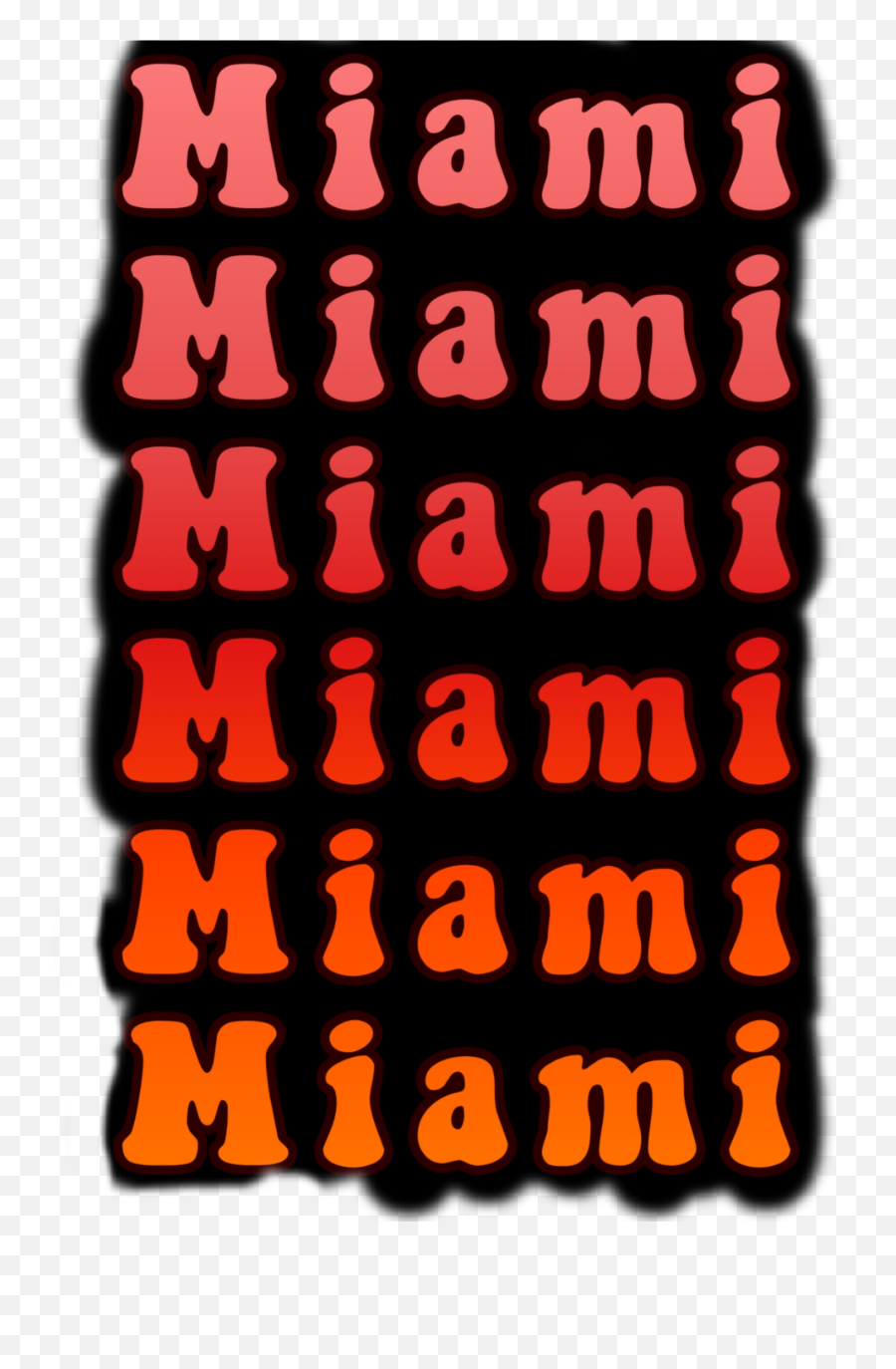 Trending Miami Stickers - Clip Art Emoji,Miami Heat Emoji