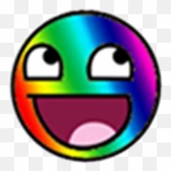 You - Epic Face Rainbow Png Emoji