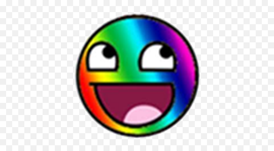 You - Epic Face Rainbow Png Emoji,Hooray Emoticon