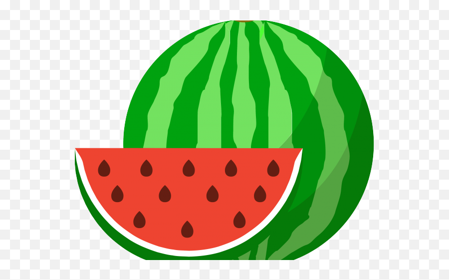 Watermelon Clipart Cucumber Melon - Watermelon Icon Png Emoji,Melon Emoji