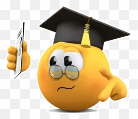 Funny Kolobanga Transparent Images Png - Square Academic Cap Emoji
