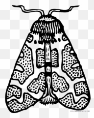 Butterfly Medium Coloring Pages Moth - Outline Of A Moth Emoji,Moth Emoji