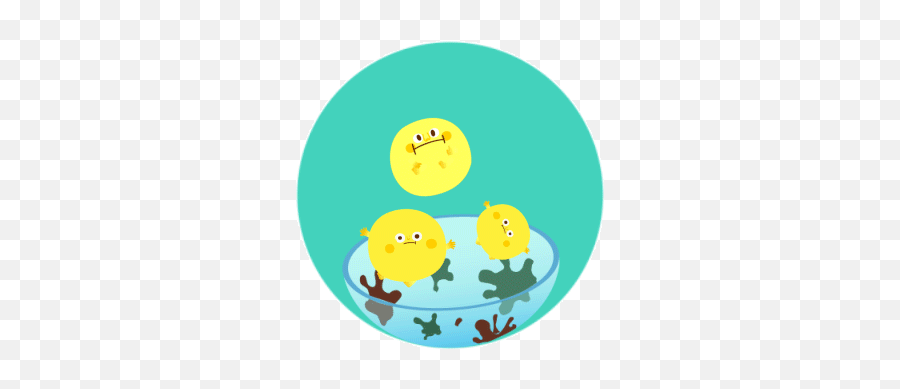 Pin - Kill Germs Cartoon Gif Emoji,Germ Emoji
