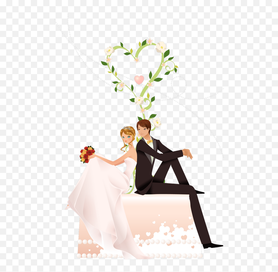 Largest Collection Of Free - Toedit Married Couple Stickers Marriage Wedding Icon Png Emoji,Married Emoji