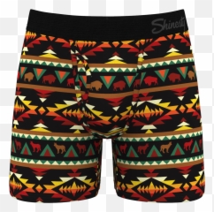 Couples Matching Boxer Thong Bralette Pack The Bite Marks - Bermuda Shorts Emoji