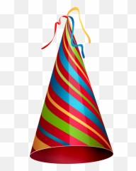 Colorful Party Hat Transparent Clip Art Image Gallery Png - Background Emoji