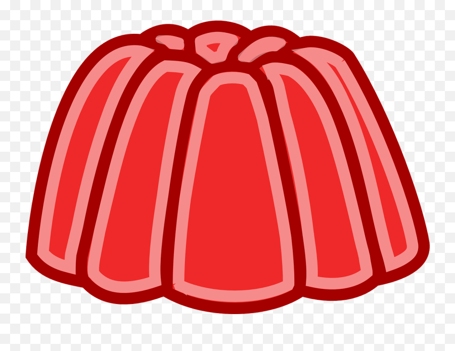 Jelly Red Food Sweet Jello - Jelly Clipart Emoji,Jelly Bean Emoji