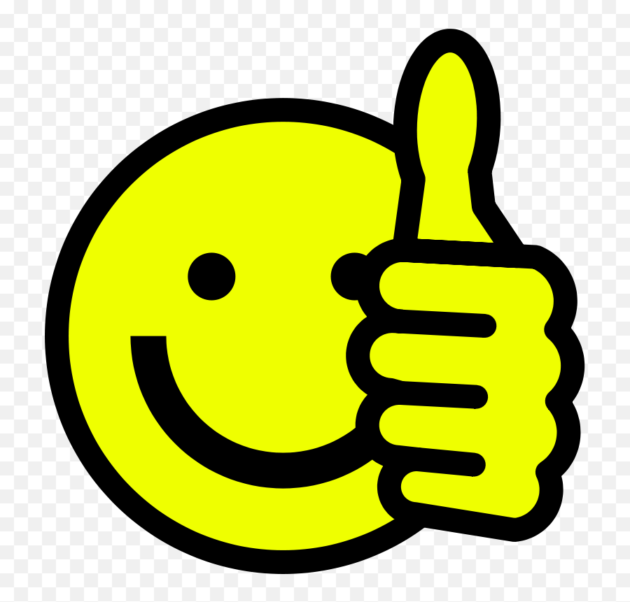 Clip Art Thumbs Up Free Clipart Images - Thumb Up Smiley Face Emoji,Thumbs Up And Down Emoji