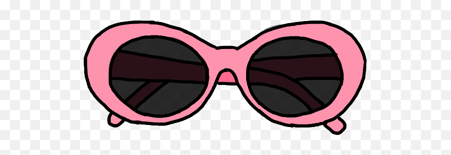 Pink Pastel Pastelpink Trendy Glasse - Clip Art Emoji,Clout Emoji