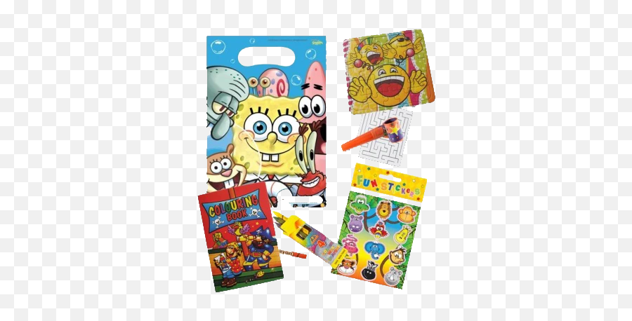 Boys Pre Filled Party Bags - Spongebob Geburtstag Emoji,Emoji Gift Bag