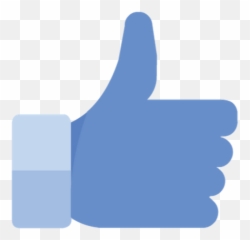 Like Thumbs Up Symbol Png Image - Like Flat Icon Png Emoji,Blue Thumbs Up Emoji
