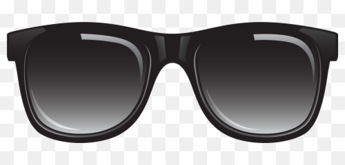 Sunglasses Png Transparent - Black Background Emoji