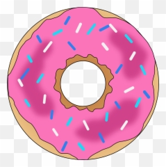 Funny Donut Clipart Png - Pink Donut Clip Art Emoji,Dunkin Donuts Emoji