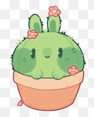 Emoji Clipart Cactus Emoji Cactus - Kawaii Cactus Drawing,Succulent Emoji