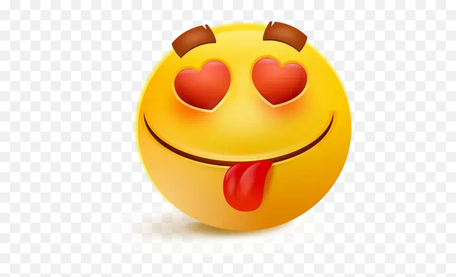 Heart Eyes Emoji Png Clipart - Smiley,Pho Emoji