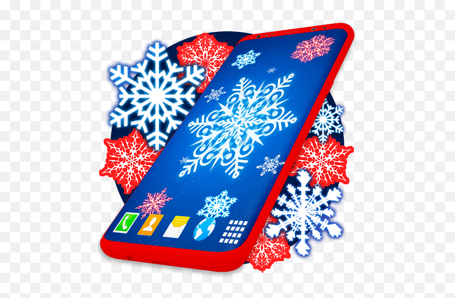 Snowfall Live Wallpaper Winter Snow Wallpapers - Apps Flag Emoji,Honduras Flag Emoji