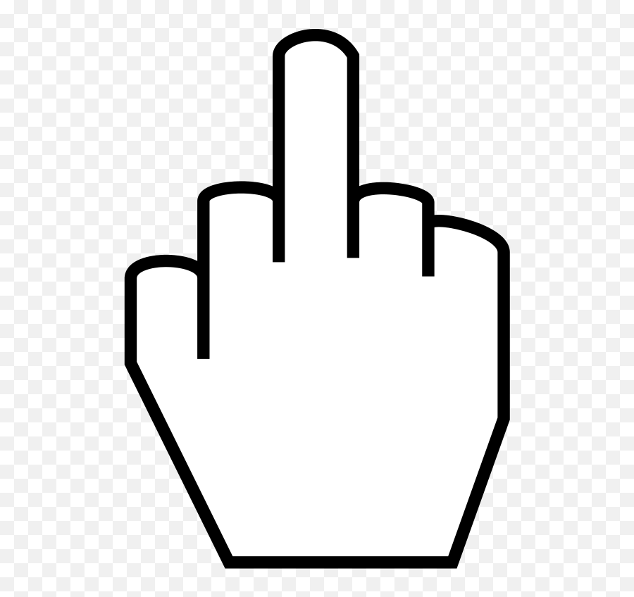 The Middle Finger - Middle Finger Svg Free Emoji,Emoji Names