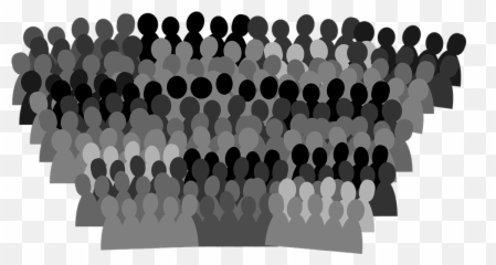 Crowd People Gray - Free Vector Graphic On Pixabay Crowd Of People Clip Art Emoji,Faceless Emoji