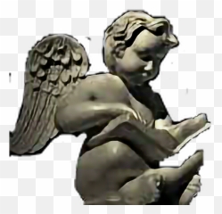 Angel Statue Bible Read Book Freetoedit - Cartoon Emoji