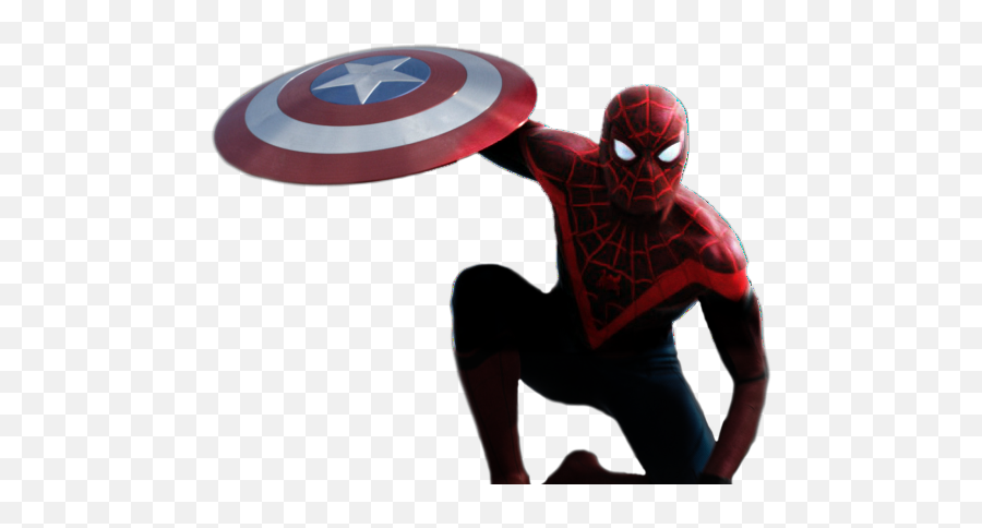 Miles Png Hd Png Mart - Spiderman Civil War Transparent Emoji,Captain America Shield Emoji