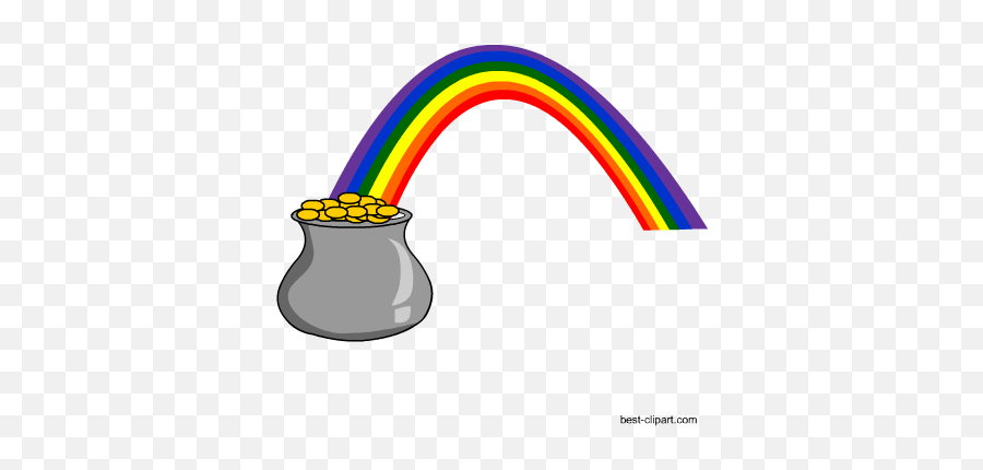 Free Saint Patricks Day Clip Art Images And Graphics - Clip Art Emoji,Pot Of Gold Emoji