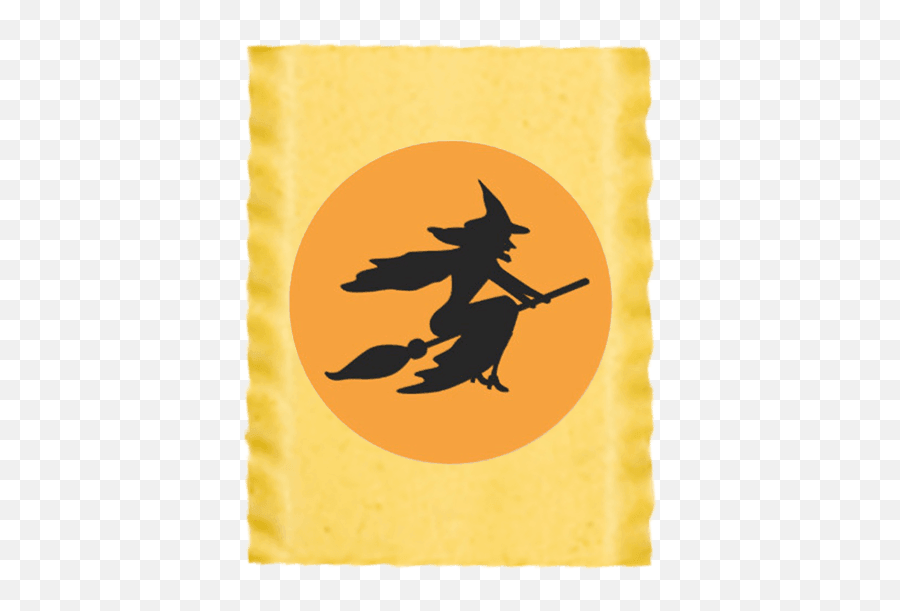 Witch On Broomstick U2013 Pretty Pasta Company Emoji,Anchor Emoticon