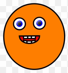 Weird Smiley Face Emoji Clipart - Full Size Art