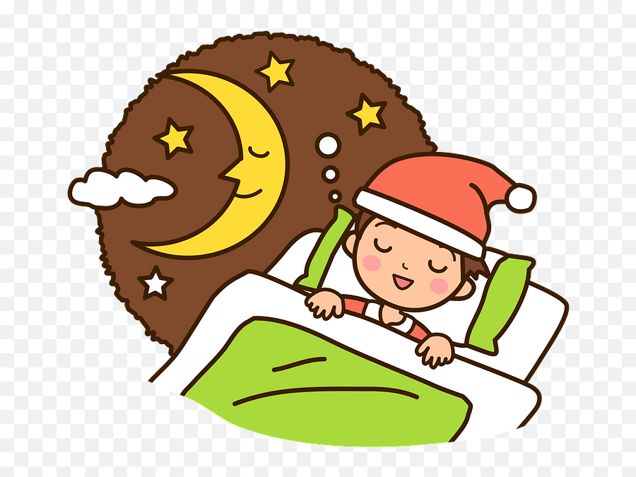 Sleeping Under The Night Sky Clipart - Noche Dibujo Para Colorear Emoji,Night Sky Emoji