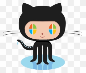 Microsoft And The Octosition - Github Octocat Emoji,Humping Emoji