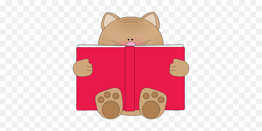 Cat Reading Book Clip Art - Cat Reading Book Image Book Book Cat Clip Art Emoji,Emoji Reading A Book