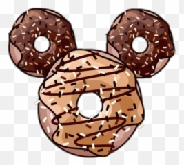 Donuts Mickeymouse Disney Dessert Delicious Food Flan - Mickey Mouse Donut Stickers Emoji,Flan Emoji