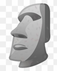 What Does - Moai Emoji,Present Emoji