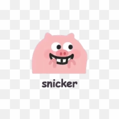 Cute Snicker Png Emoji Image