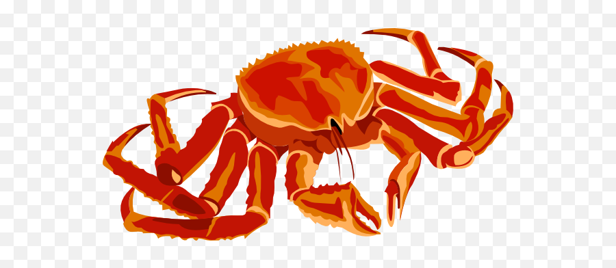 Shrimp Clipart 3 - Red King Crab Png Emoji,Shrimp Emoji