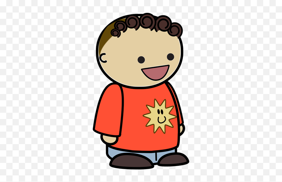 Laughing Toddler - Sad Character Png Emoji,Blush Emoticon