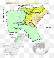 Pakistan Kpk Fata South Waziristan - Digital Map Of Emoji