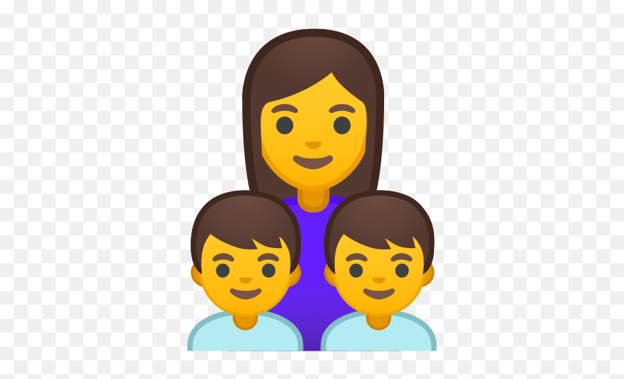 Woman Boy Boy Emoji Meaning And Pictures - Girl Emoji,Emoji Woman