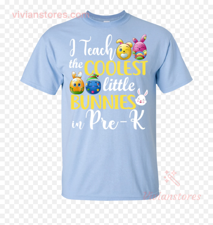 Pre - Active Shirt Emoji,Bunny Emoticon Text