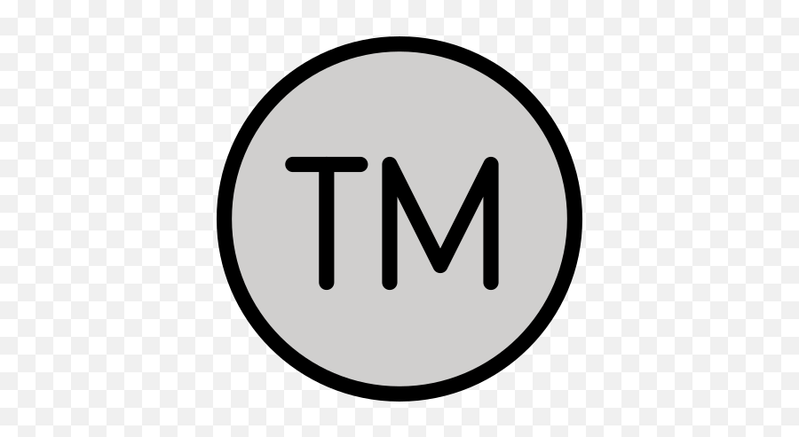 Trade Mark Sign - Circle Emoji,Emoji Sign Meaning