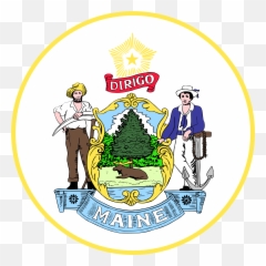 2010 Maine Gubernatorial Election - Maine State Seal Vector Emoji,Go Sms Emojis