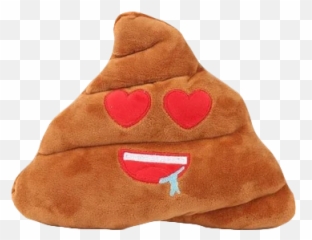 Love Heart Drool Emoji Pillow - Pillow,Drool Emoji