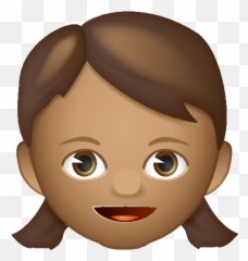 Emoji - Cartoon,Black Girl Emoji